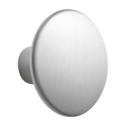 Patère ronde en aluminium gris 5 cm Dots - Muuto - The Cool Republic