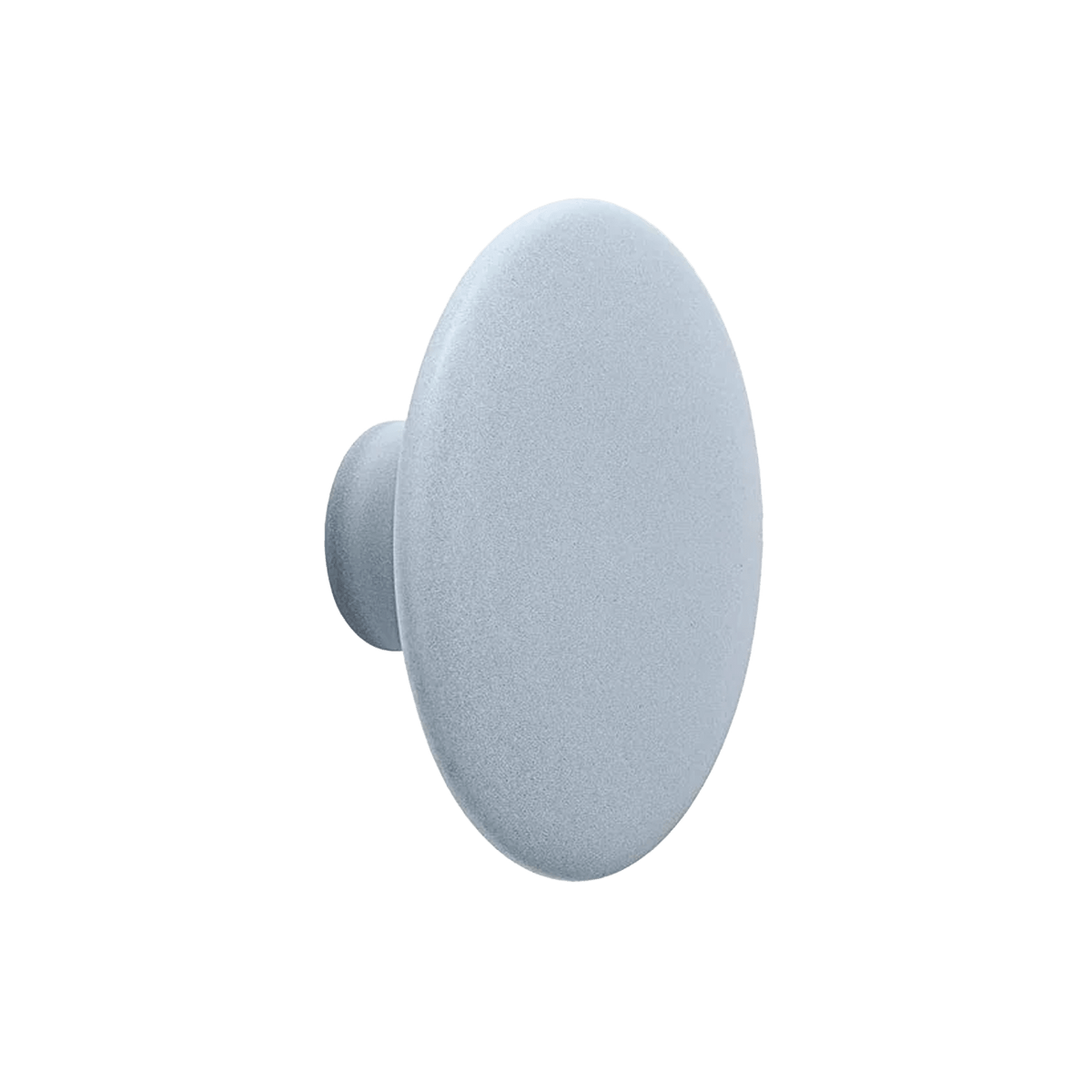 Patère ronde en céramique bleu clair 13cm Dots - Muuto - The Cool Republic
