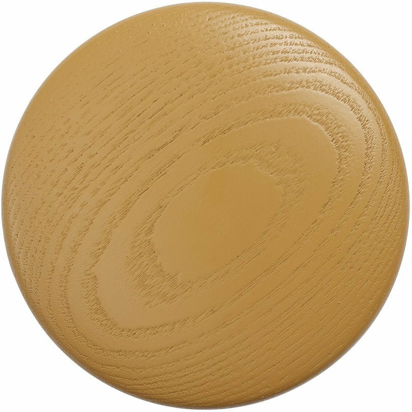 Patère ronde en chêne orange 9 cm The Dots - Muuto - The Cool Republic