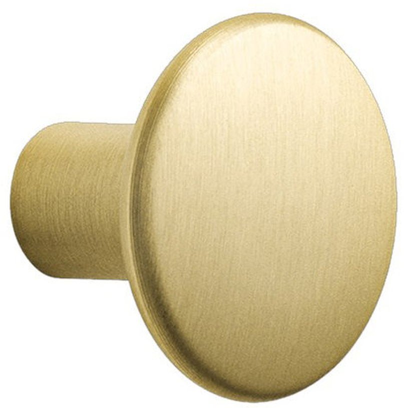 Patère ronde en laiton doré 2,7 cm The Dots - Muuto - The Cool Republic