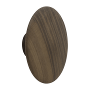 Patère ronde en noyer naturel 17 cm The Dots - Muuto - The Cool Republic