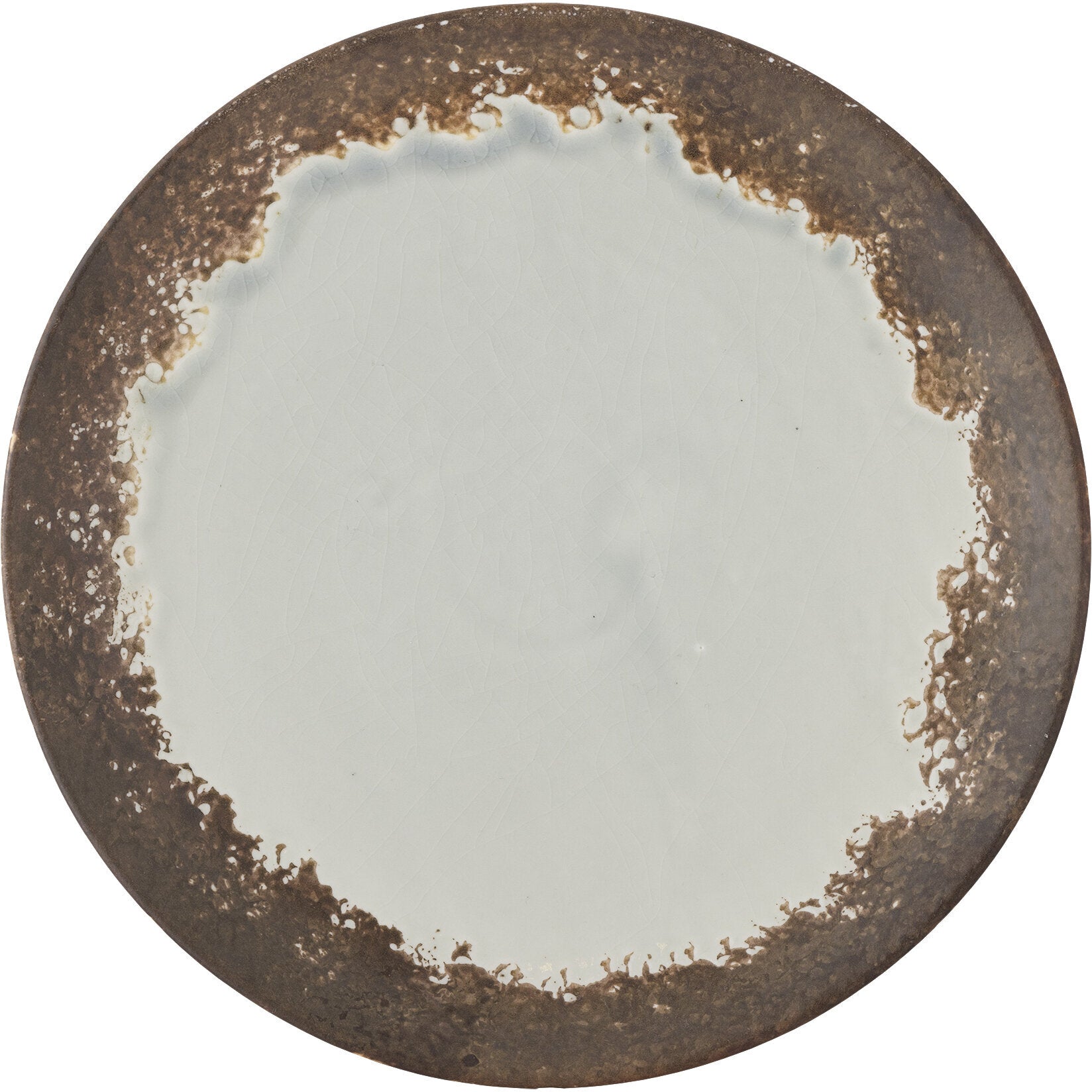 Paula Plate Brown Stoneware - Bloomingville