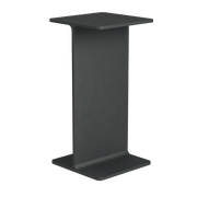 Pedestal en aluminium noir 15x30cm Museum - String furniture - The Cool Republic