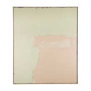 Peinture abstraite Olive/Nu 100X120Cm - HKLIVING - The Cool Republic