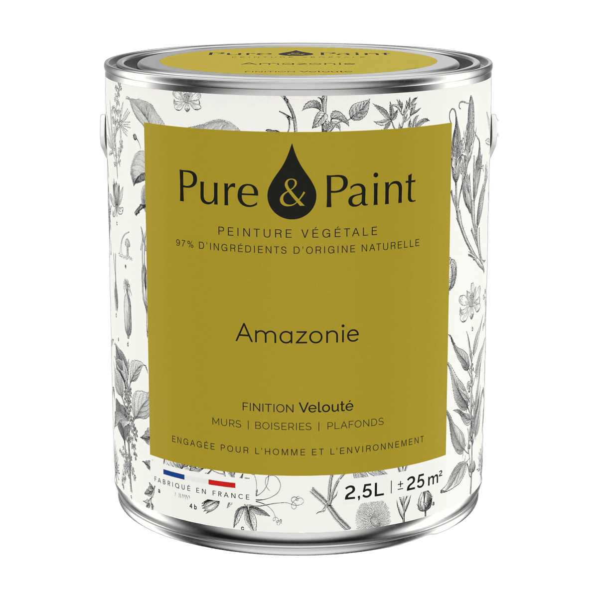 Amazon velvet vegetable paint 2, 5L - Pure & Paint - The Cool Republic