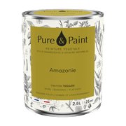 Peinture végétale velouté Amazonie 2,5L - Pure & Paint - The Cool Republic