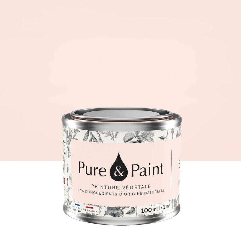 Peinture végétale velouté Ballerine 100ML - Pure & Paint - The Cool Republic