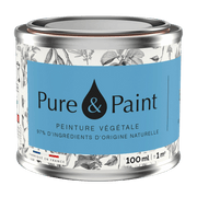 Peinture végétale velouté Belle île 100ML - Pure & Paint - The Cool Republic