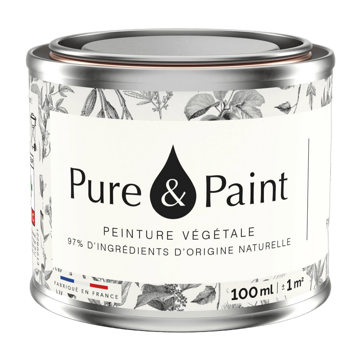 White velvet vegetable paint 100ML - Pure & Paint - The Cool Republic
