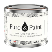 White velvet vegetable paint 100ML - Pure & Paint - The Cool Republic