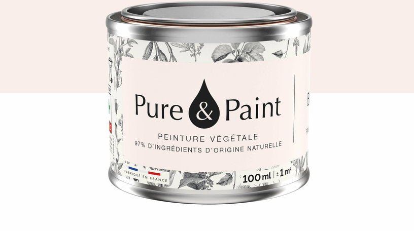 Peinture végétale velouté Bloomer 100ML - Pure & Paint - The Cool Republic