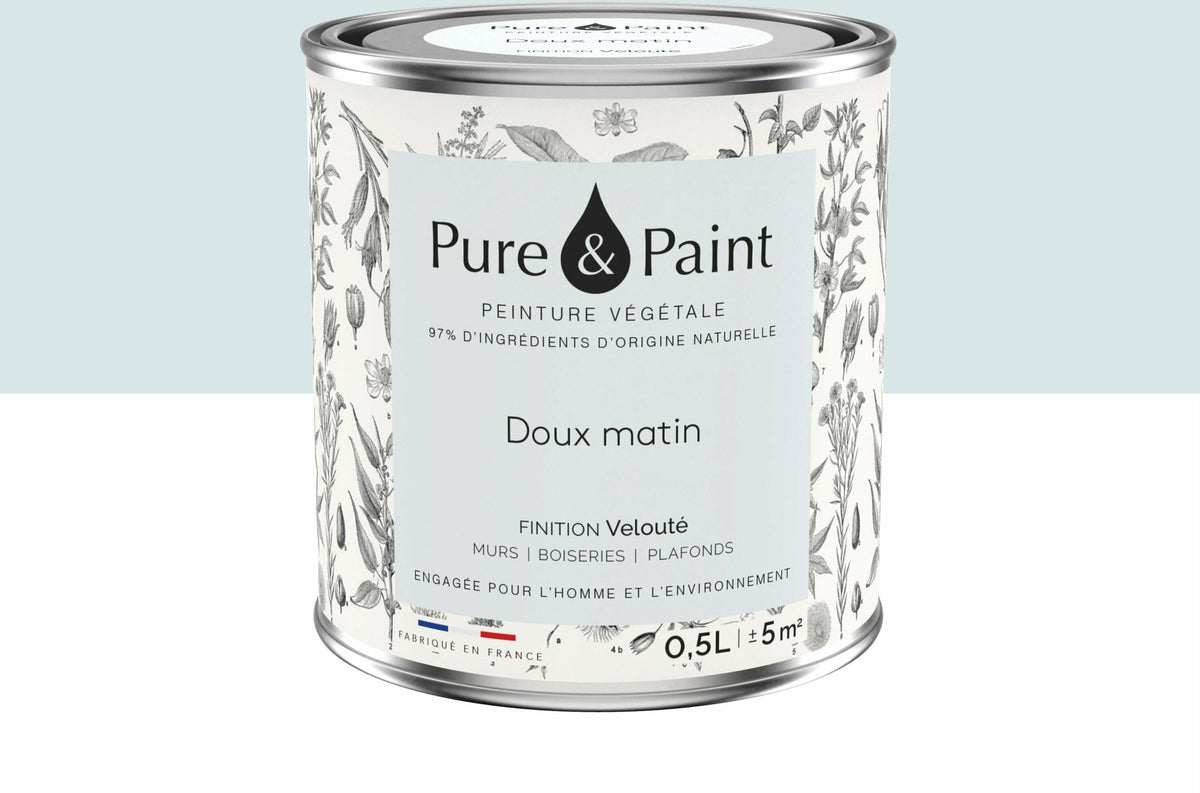 Soft Velvet Plant Paint matin 0, 5L - Pure & Paint - The Cool Republic