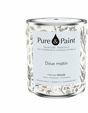Peinture végétale velouté Doux matin 2,5L - Pure & Paint - The Cool Republic