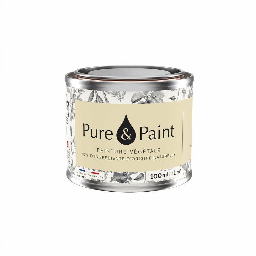 Peinture végétale velouté Dune 100ML - Pure & Paint - The Cool Republic