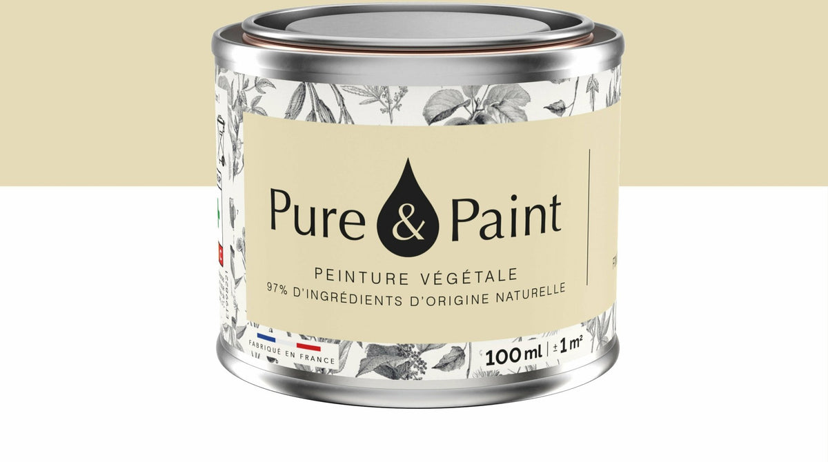Peinture végétale velouté Dune 100ML - Pure & Paint - The Cool Republic