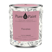 Peinture végétale velouté Flandres 2,5L - Pure & Paint - The Cool Republic
