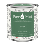 Peinture végétale velouté Forêt 0,5L - Pure & Paint - The Cool Republic