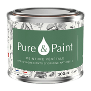Peinture végétale velouté Forêt 100ML - Pure & Paint - The Cool Republic
