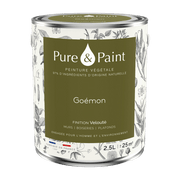 Peinture végétale velouté Goémon 2,5L - Pure & Paint - The Cool Republic