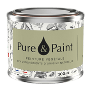 Peinture végétale velouté Lézard 100ML - Pure & Paint - The Cool Republic
