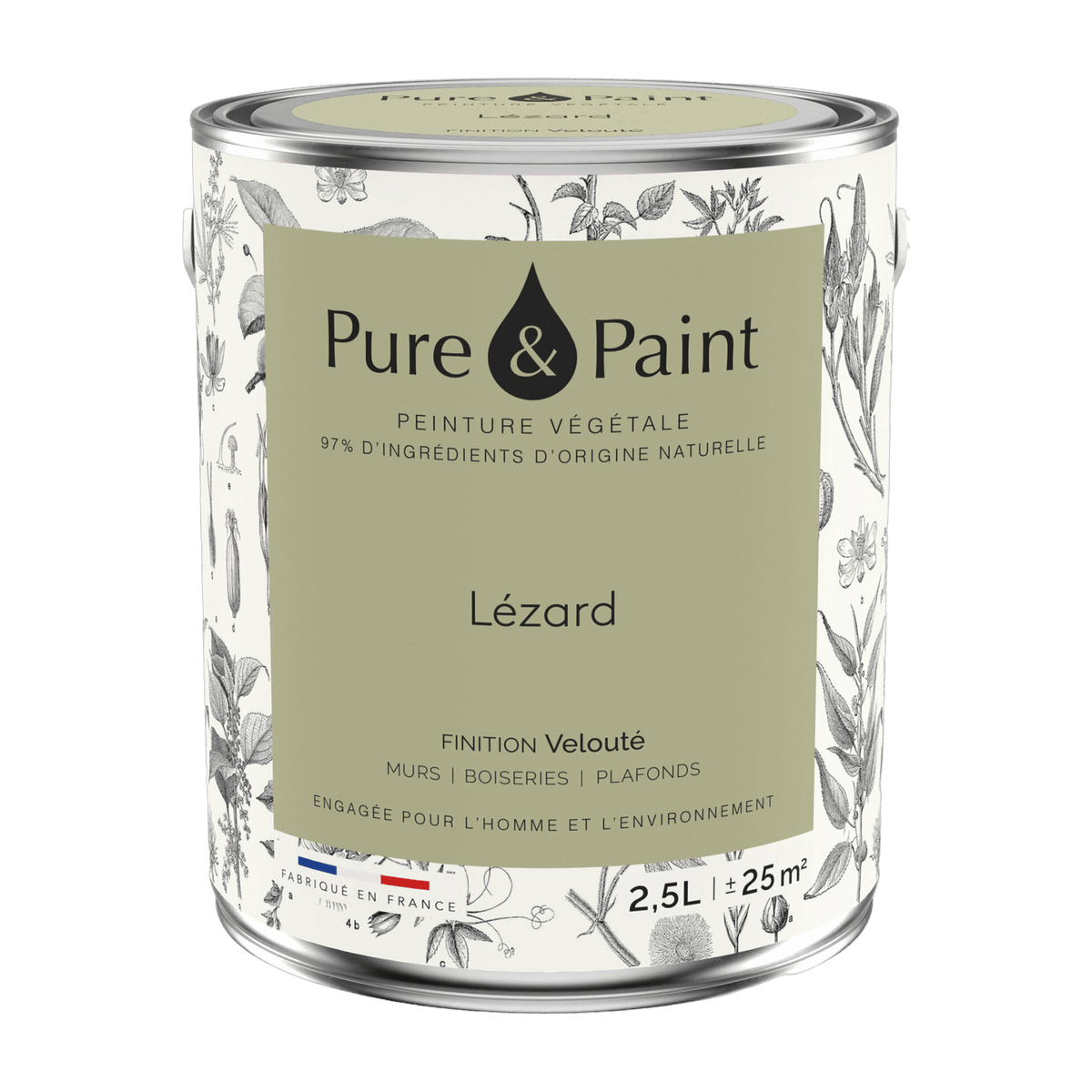 Lizard Velvet Plant Paint 2. 5L Pure & Paint - The Cool Republic