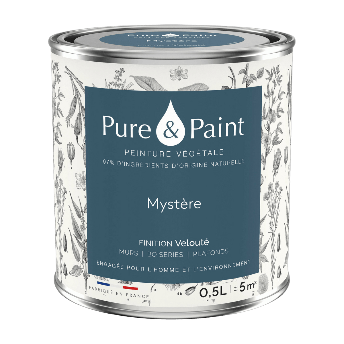 Mystery Velvet Plant Paint 0, 5L - Pure & Paint - The Cool Republic