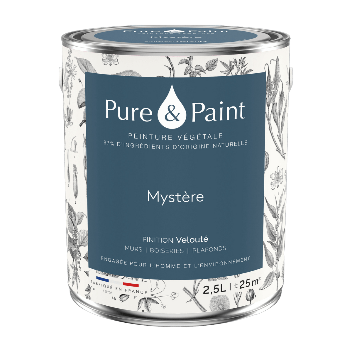 Mystère velvet vegetable paint 2, 5L - Pure & Paint - The Cool Republic