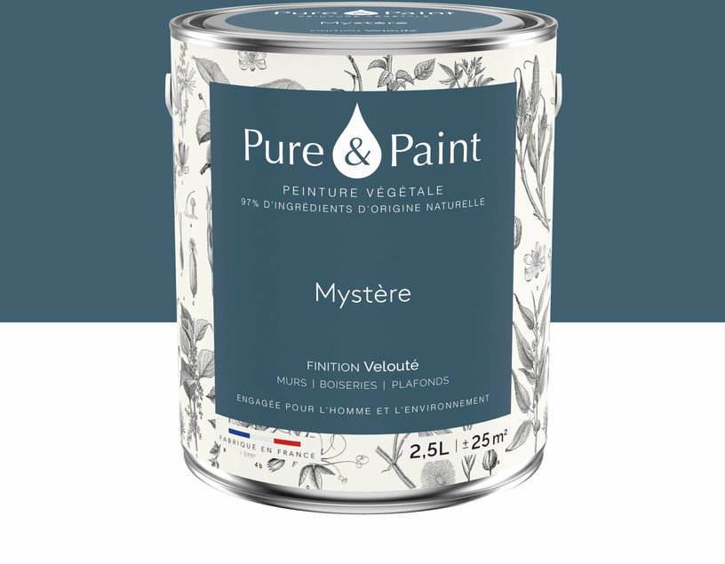 Peinture végétale velouté Mystère 2,5L - Pure & Paint - The Cool Republic