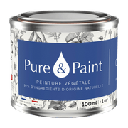 Peinture végétale velouté Outremer 100ML - Pure & Paint - The Cool Republic