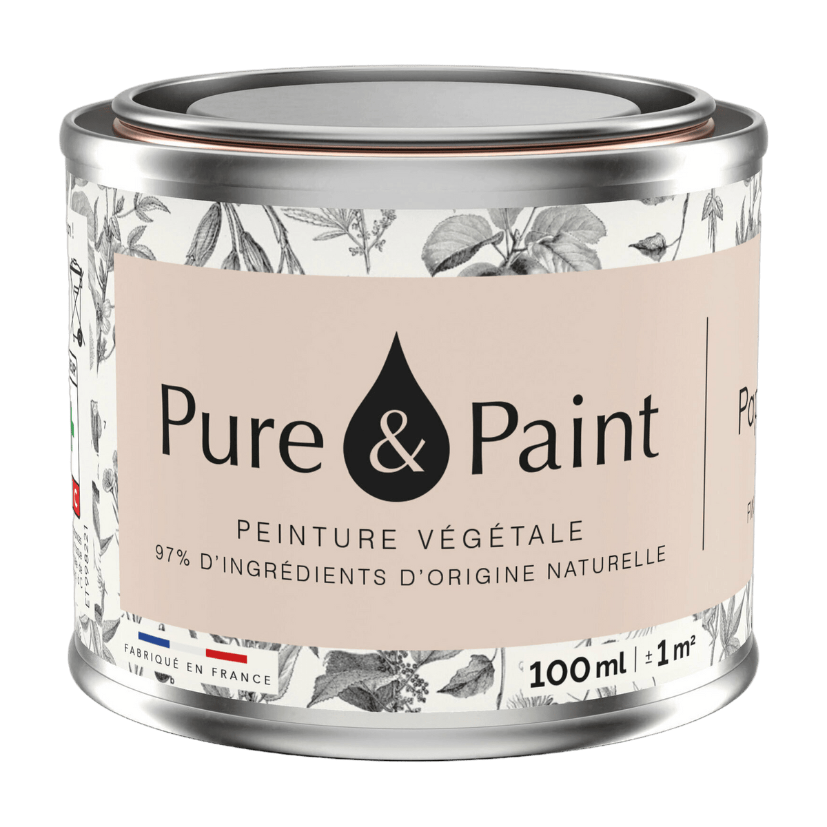 Vegetable paint velvety Kraft paper 100ML - Pure & Paint - The Cool Republic