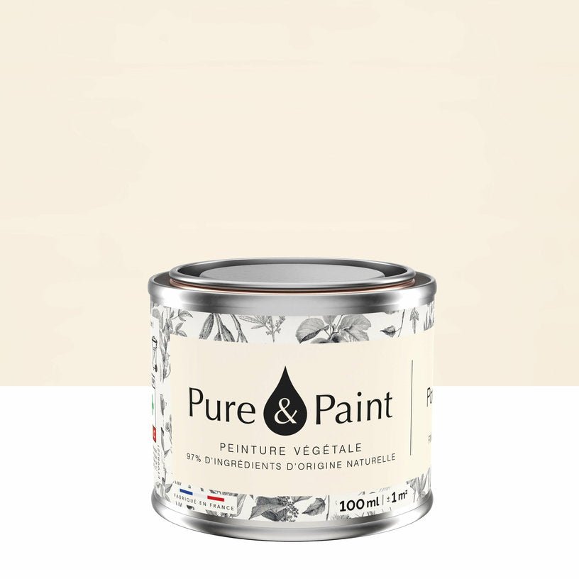 Peinture végétale velouté Parchemin 100ML - Pure & Paint - The Cool Republic