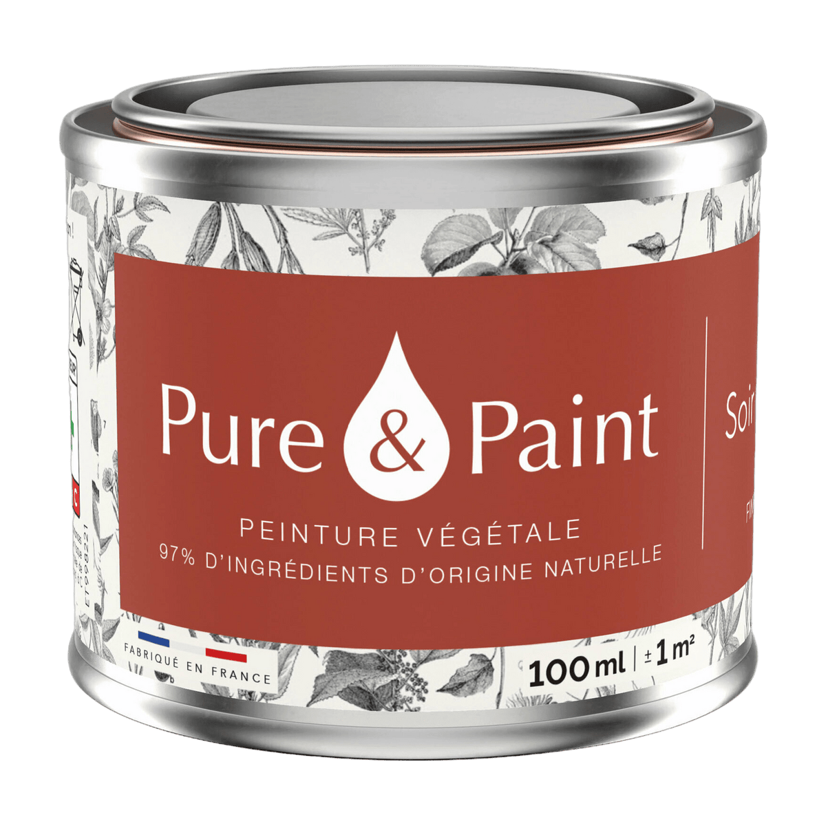Velvety vegetable paint Soir de Sienne 100ML - Pure & Paint - The Cool Republic