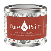 Peinture végétale velouté Soir de Sienne 100ML - Pure & Paint - The Cool Republic