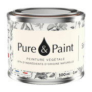 Peinture végétale velouté Soleil d'hiver 100ML - Pure & Paint - The Cool Republic
