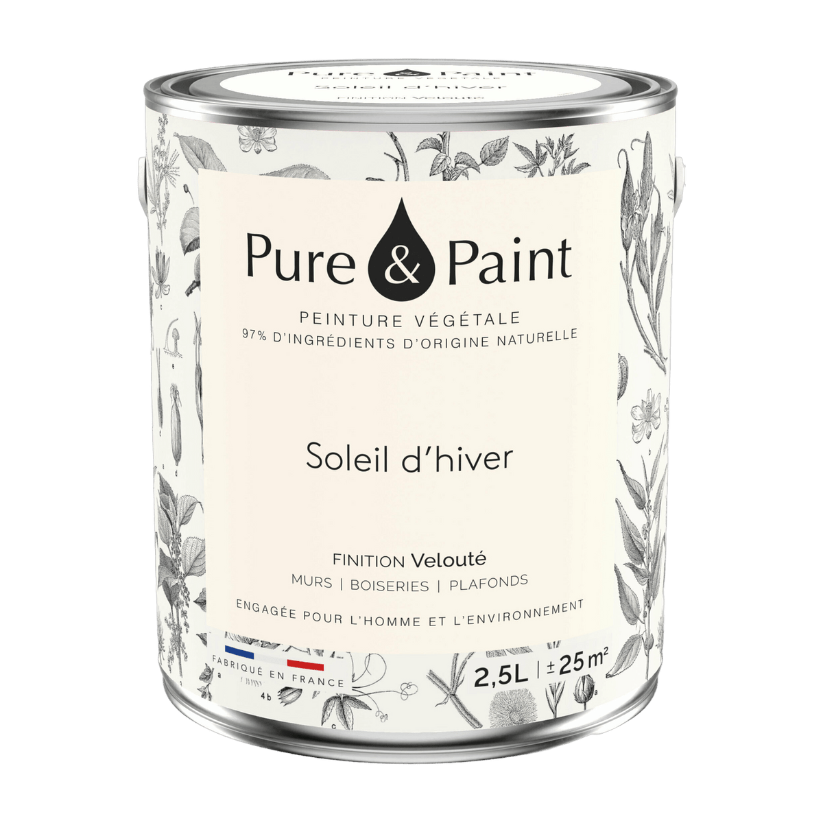 Winter Sunshine Velvet Plant Paint 2, 5L - Pure & Paint - The Cool Republic