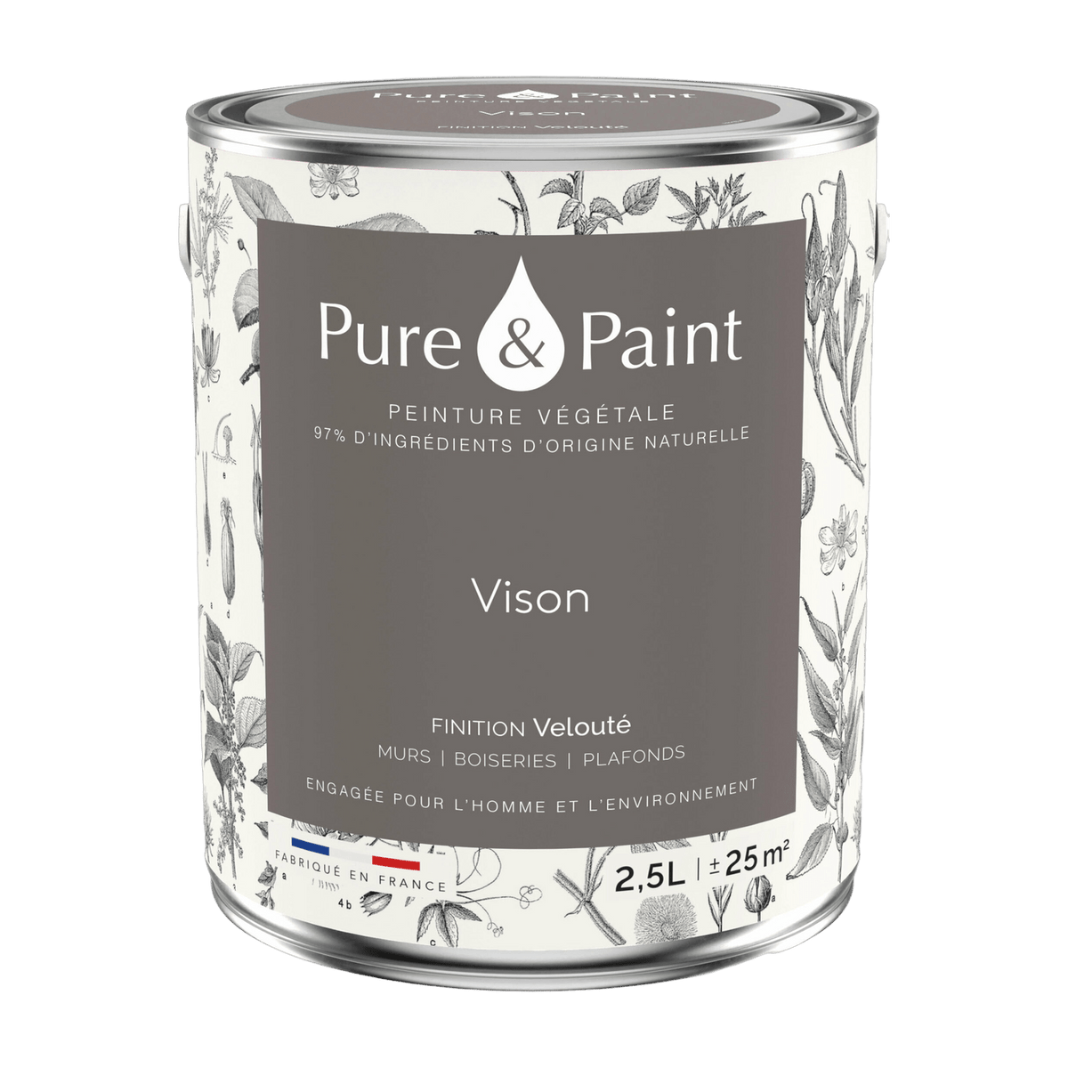 Velvet Vegetable Paint Vison 2, 5L - Pure & Paint - The Cool Republic