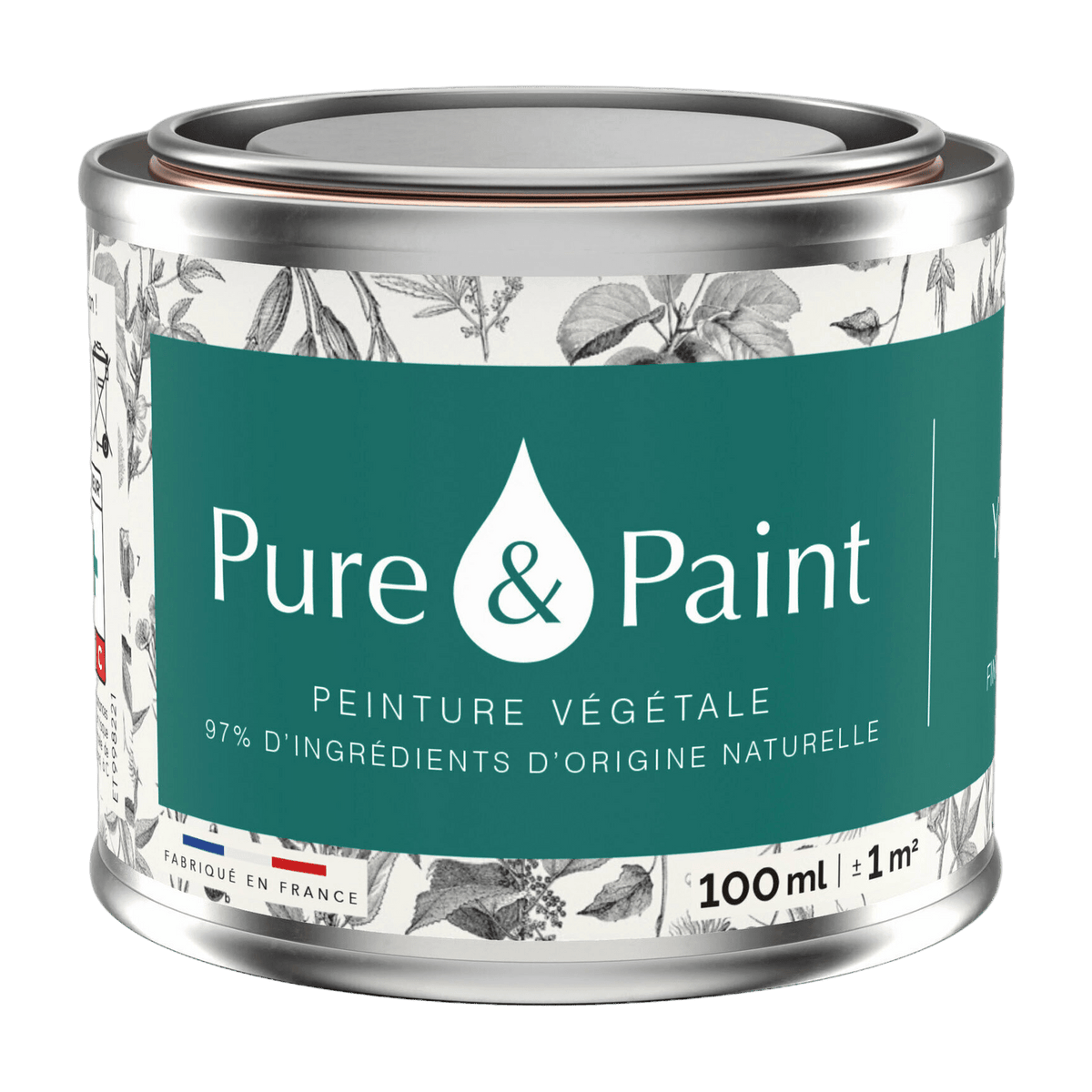 Velvet vegetable paint Yucatan 100ML - Pure & Paint - The Cool Republic
