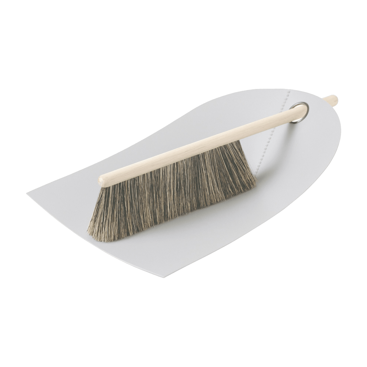 Dustpan gris clair and beech broom Dustpan & Broom - Normann Copenhagen - The Cool Republic