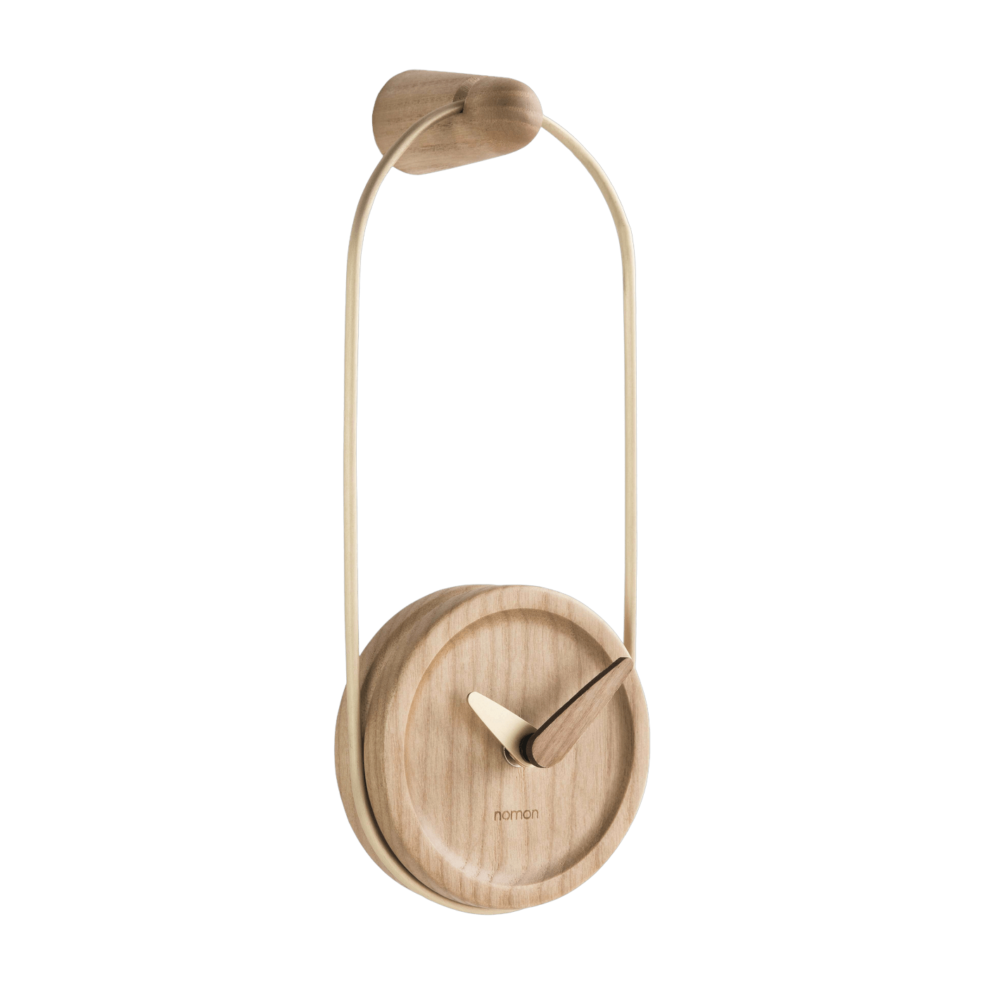 Pendule en chêne et laiton Micro Eslabón - Nomon - The Cool Republic