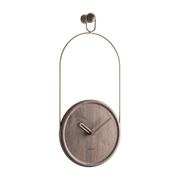 Pendule en noyer et laiton Eslabón G - Nomon - The Cool Republic