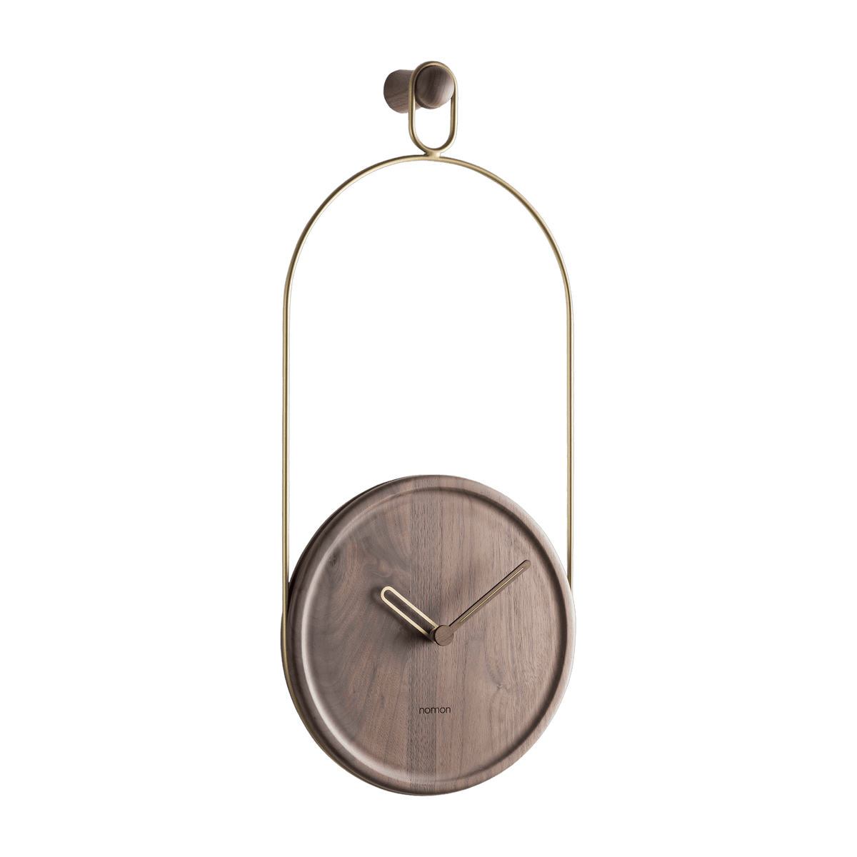 Pendule en noyer et laiton Eslabón G - Nomon - The Cool Republic