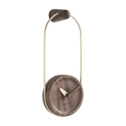 Pendule en noyer et laiton Micro Eslabón - Nomon - The Cool Republic