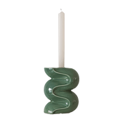 Small green ceramic candle holder Ganache - Cosin Paris - The Cool Republic