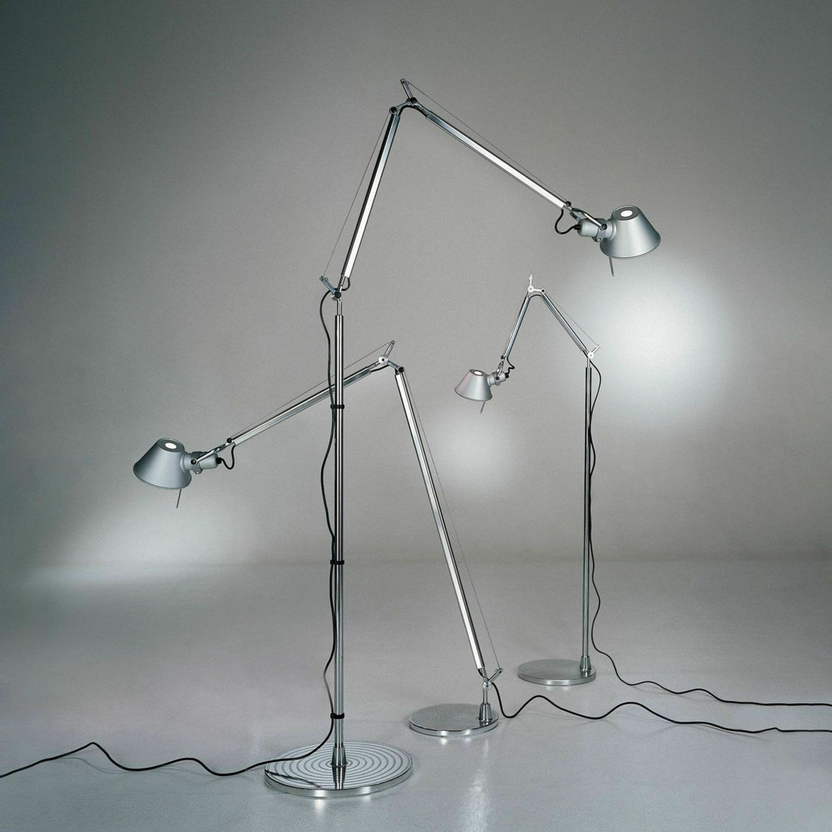 Petit lampadaire aluminium 167 cm Tolomeo - Artemide - The Cool Republic