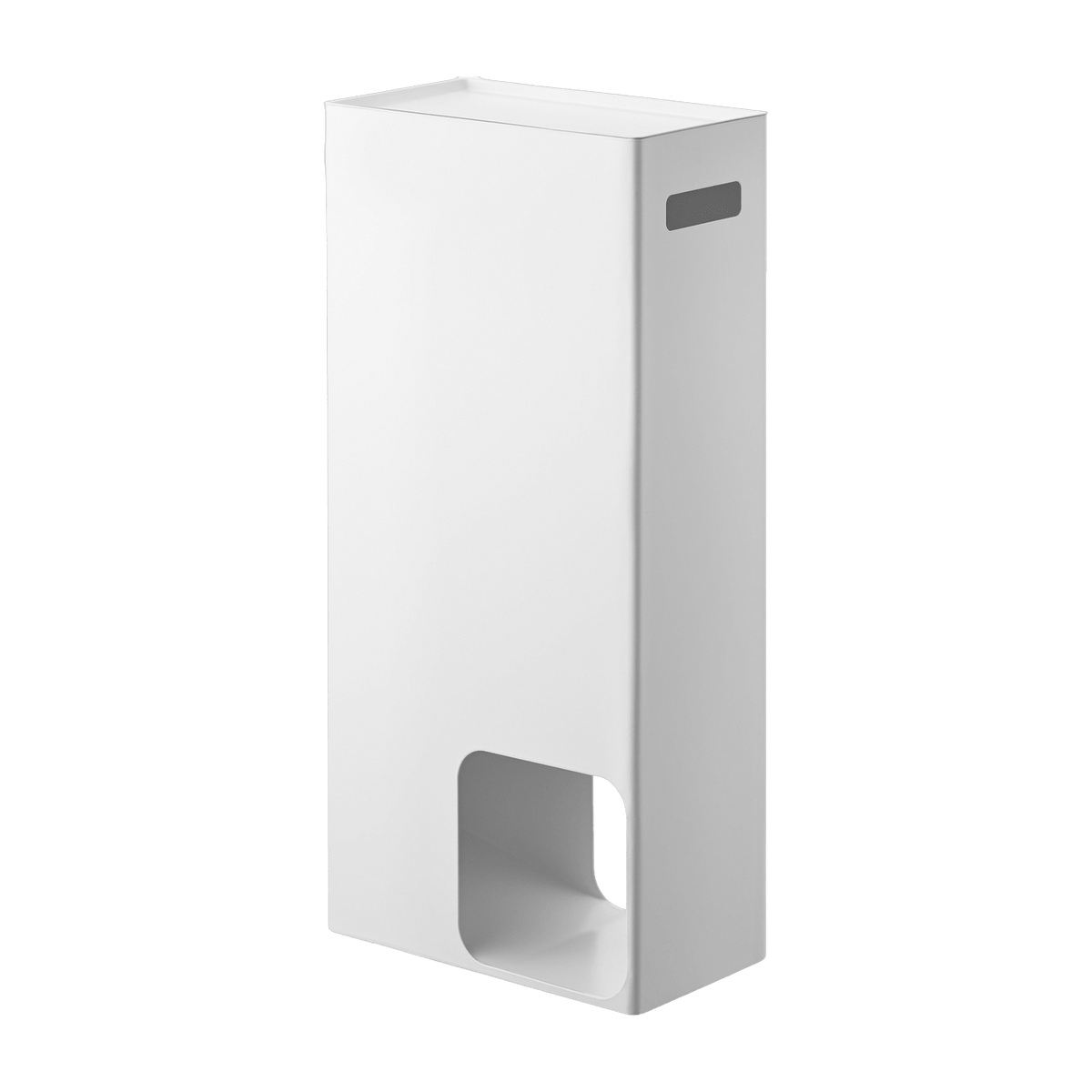 Petit meuble de rangement à papier toilette blanc - Yamazaki - The Cool Republic