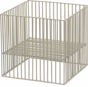 Petit panier carré en métal gris 22 x 22 cm - Serax - The Cool Republic