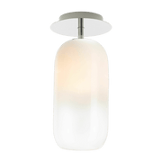 Petit plafonnier en verre soufflé blanc Gople - Artemide - The Cool Republic
