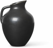 Petit vase en porcelaine charbon 7 x 10 cm Ary - Ferm Living - The Cool Republic