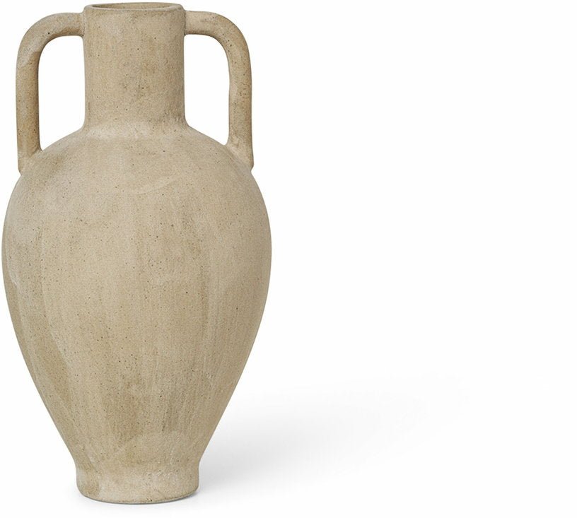 Petit vase en porcelaine sable 6,4 x 11,5 cm Ary - Ferm Living - The Cool Republic