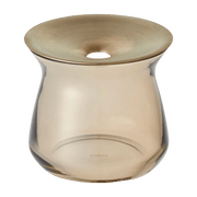 Petit vase en verre marron Luna - Kinto - The Cool Republic